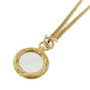 CHANEL Gold Necklace